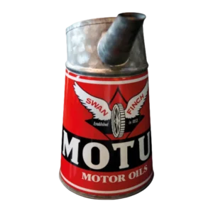MOTUL VINTAGE-METALLKANNE