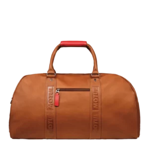 MOTUL LEATHER DUFFLE BAG (COGNAC)