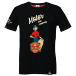 Motul - Vintage pin-up girl met de tekst "Oil company company"