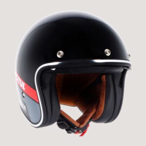 Helstons x Motul Racing Oil Helm (Schwarz)